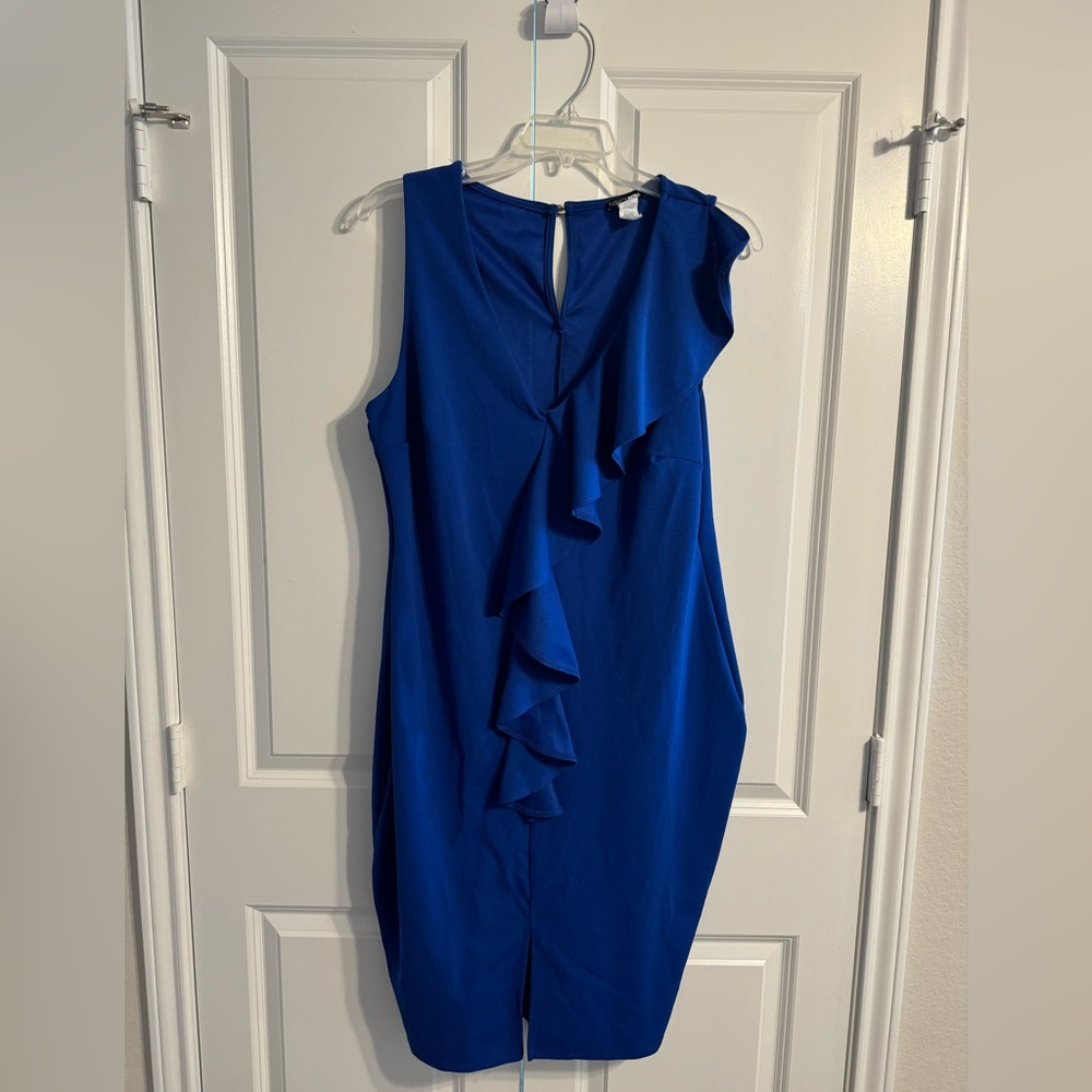 Woman’s sleeveless dress